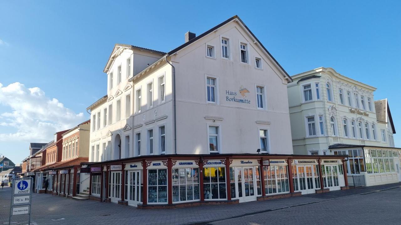 Haus Borkumitte Appartement Poseidon エクステリア 写真